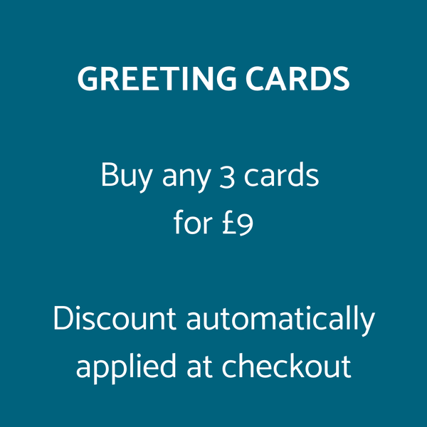 Printed embroidery greeting cards